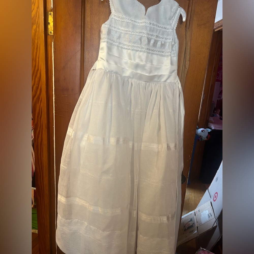 First communion dress size:8